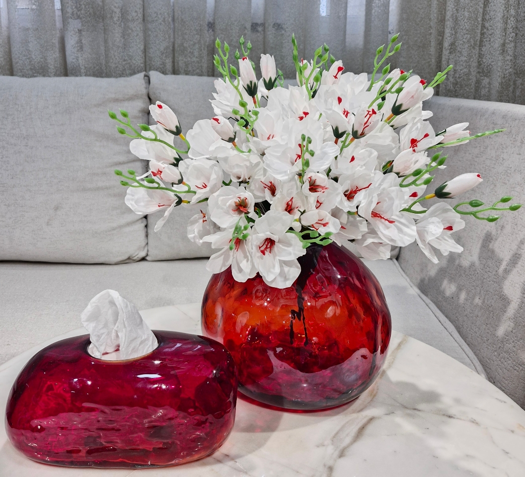 الستر گل قرمز